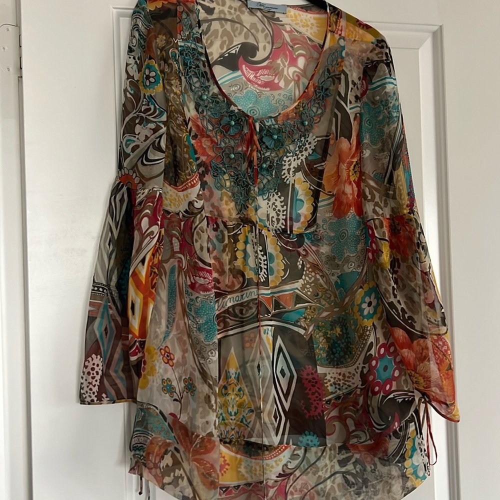 Blumarine silk blouse